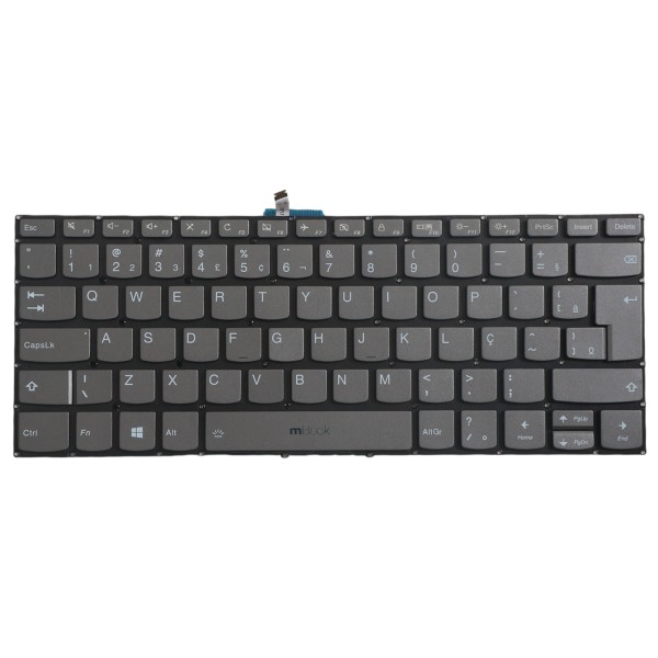 Teclado Para Lenovo ideapad 3-14ITL05 81X7 3-14IJL05 Com Led, Teclado Para Lenovo ideapad 3-14ITL05 81X7 3-14IJL05 Com Led,