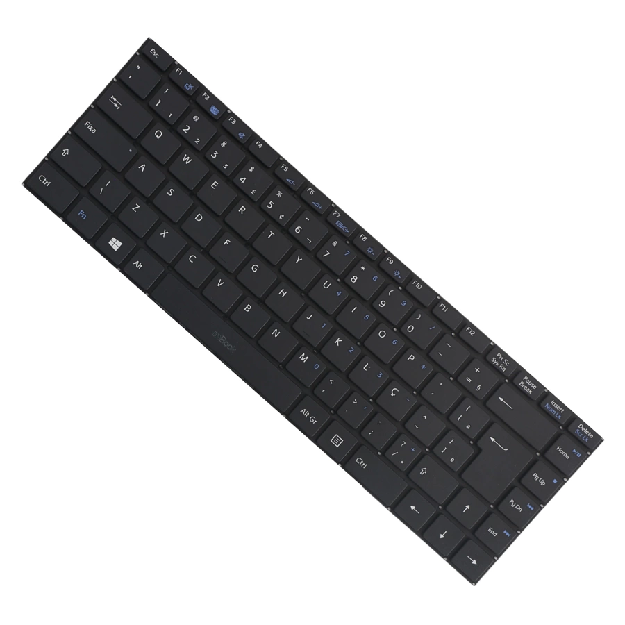 Teclado para notebook Vjfe43f11x BR com Ç