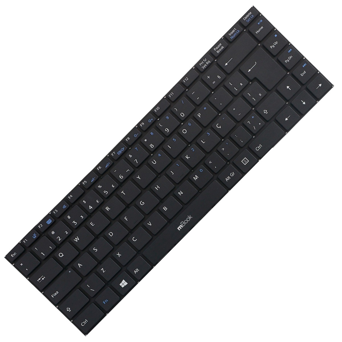 Teclado para notebook Vjfe42f11x BR com Ç
