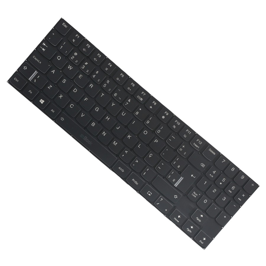 Teclado para Lenovo Y530-15ICH Led Branco