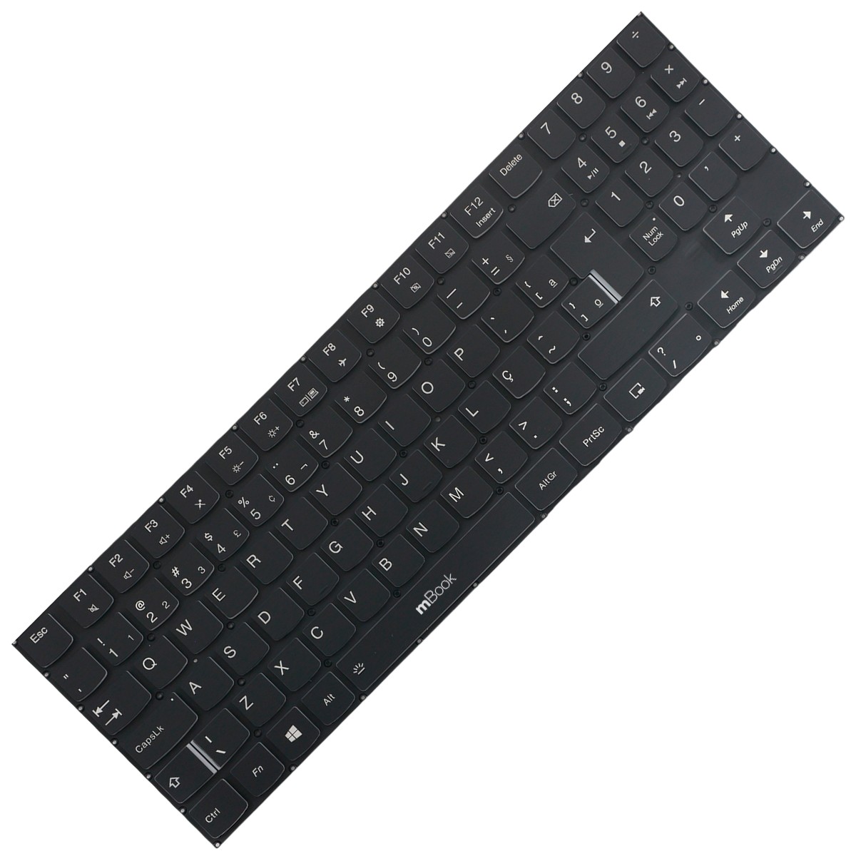 Teclado para Lenovo Y530-15ICH Led Branco Teclado para Lenovo Y530-15ICH Led Branco