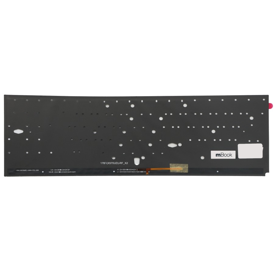 Teclado para notebook Asus YX570ZD Series BR com LED