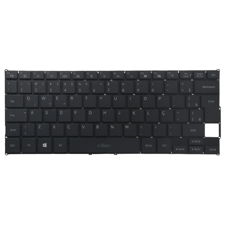 Teclado para Samsung np730xbe , 730xbe Layout BR Ç
