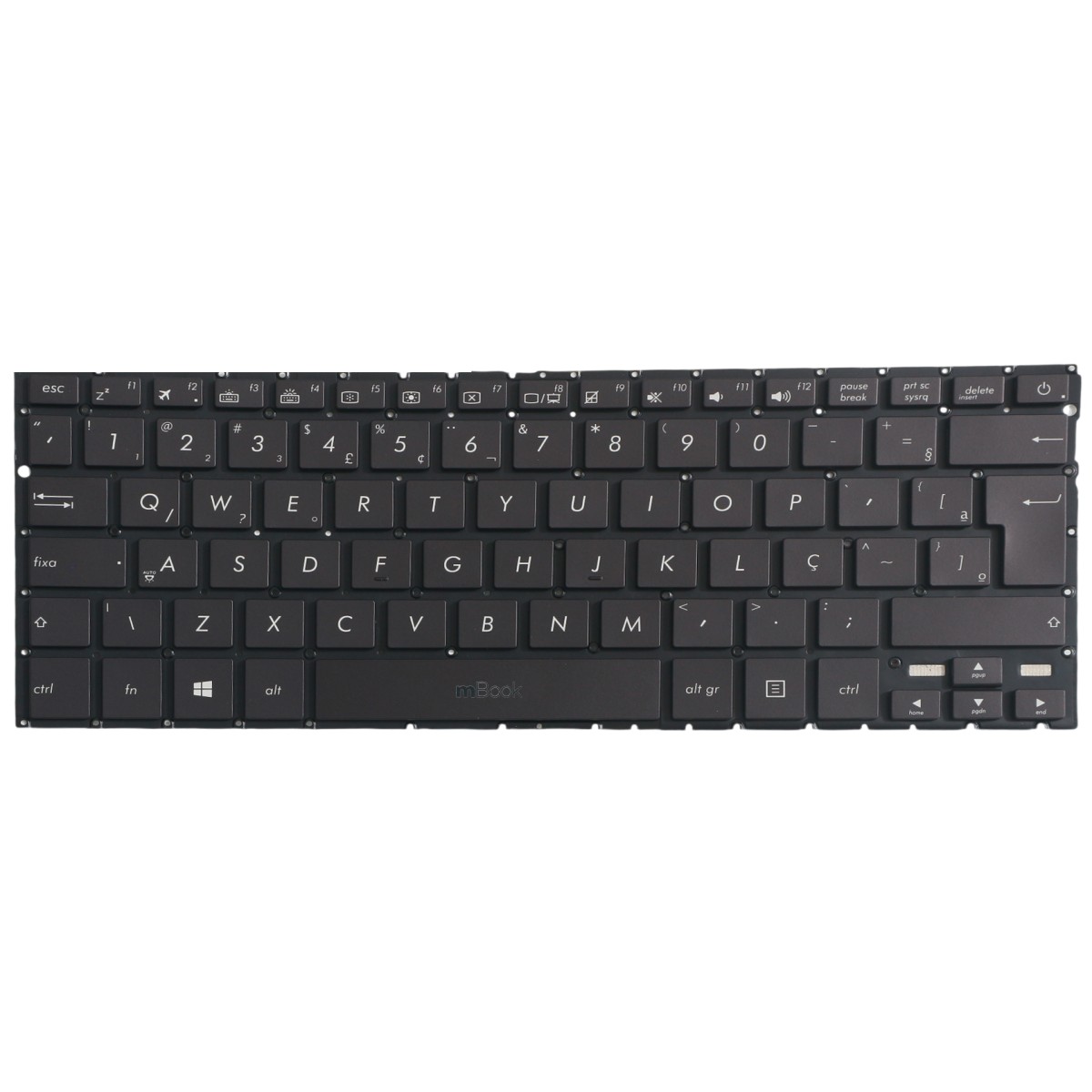 Teclado para Asus ZenBook UX330UA-AH54 BR c/ LED 3 parafusos, 