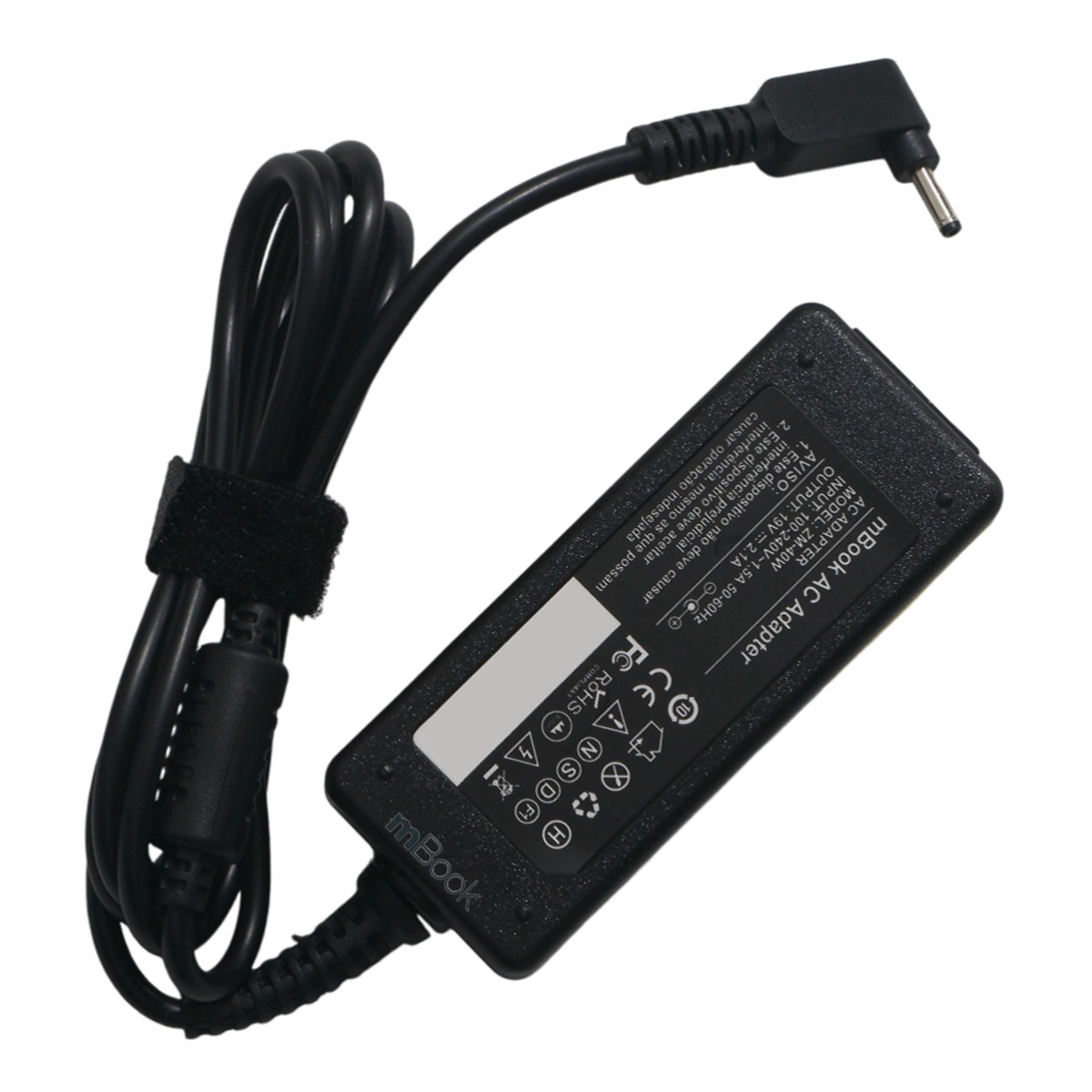 Fonte Carregador 19v 2.1a 40w para Samsung Séries 3 5 9, 