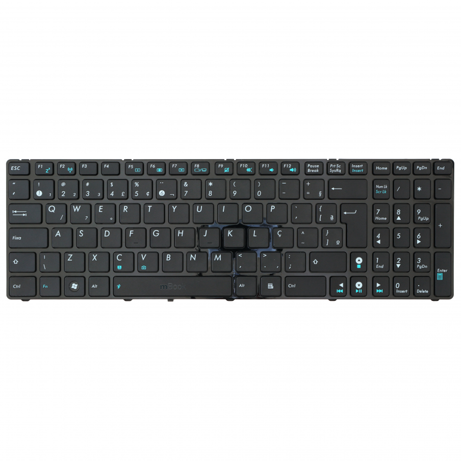 Teclado Asus F55a F55c F55vd Mp-10a76pa-9201w Aenj2600020 Br