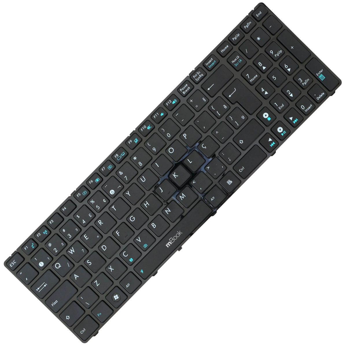 Teclado Asus 04gn0k1kbr00-2 Aenj2600020 X55c X52 X53 K52 Br