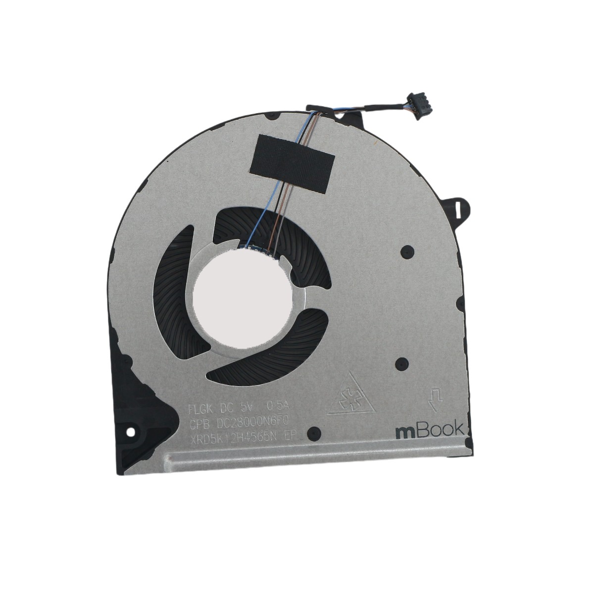 Cooler Ventoinha Para Notebook Hp 250 G8 250g8 L52034-001, 