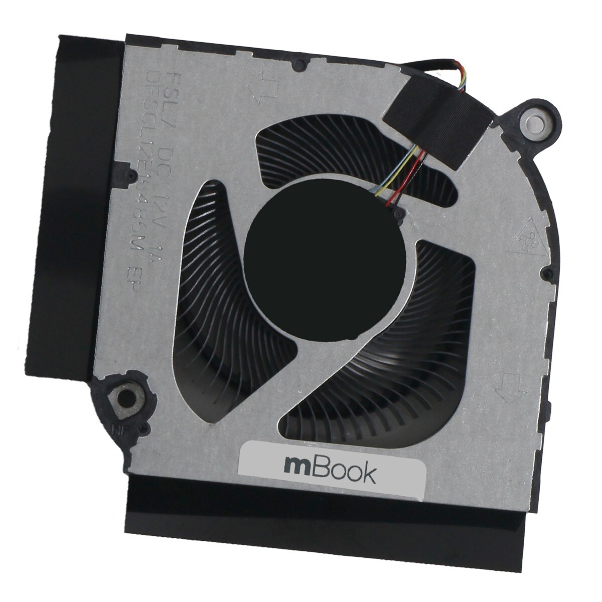 Cooler da CPU para Acer compatível c/ EG75091S1-C081-S9A 12V, 