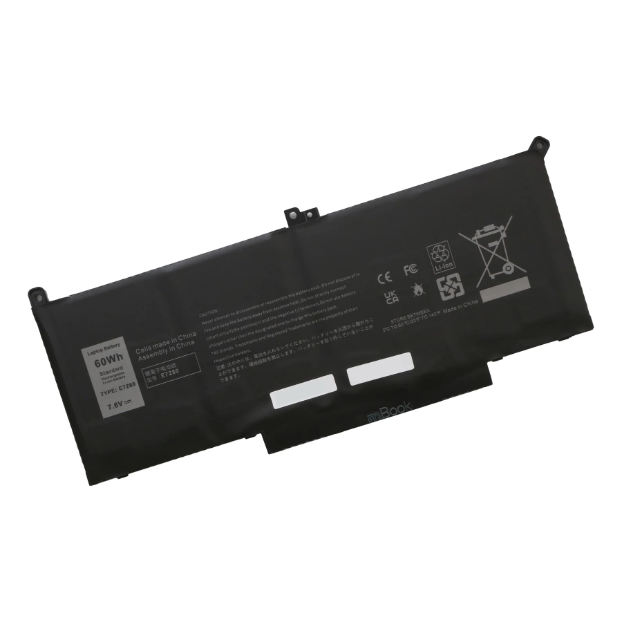 Bateria para Dell Latitude 12 7280 , P28s