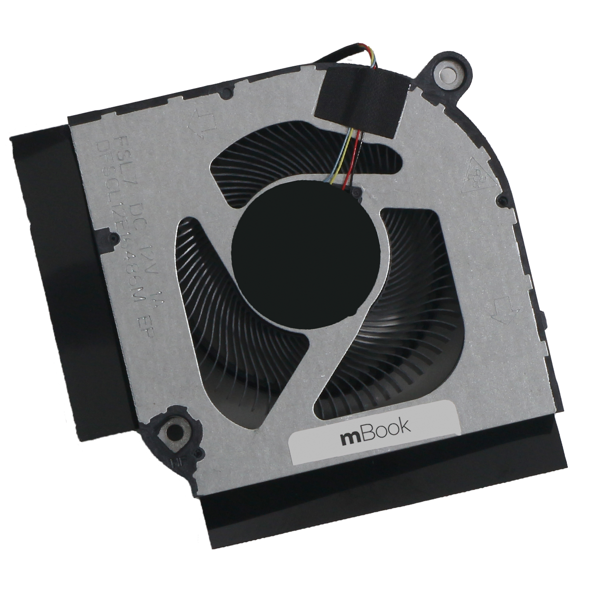 Cooler da CPU para Acer compatível c/ EG75091S1-C072-S9A 12V Cooler da CPU para Acer compatível c/ EG75091S1-C072-S9A 12V