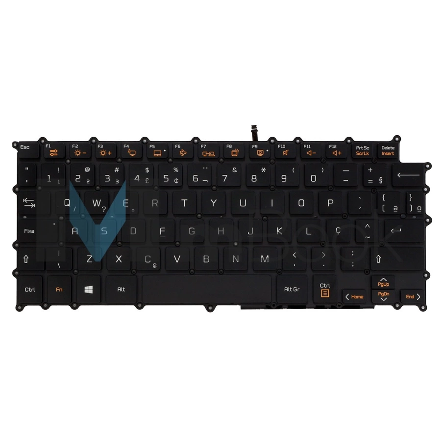 Teclado Para LG Gram 13z980 Com Led, 