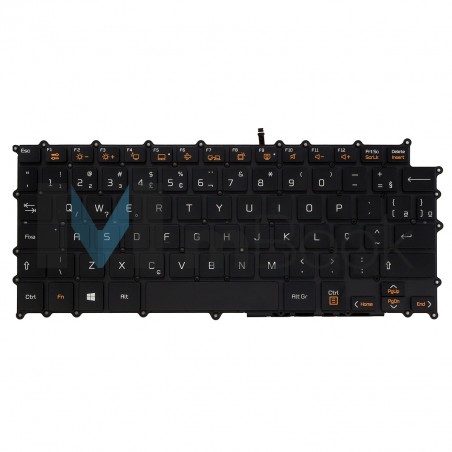 Teclado Para LG Gram 13z980 Com Led, 