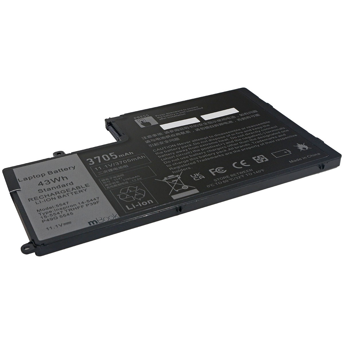 Bateria Notebook para Dell Inspiron 15 5448, 