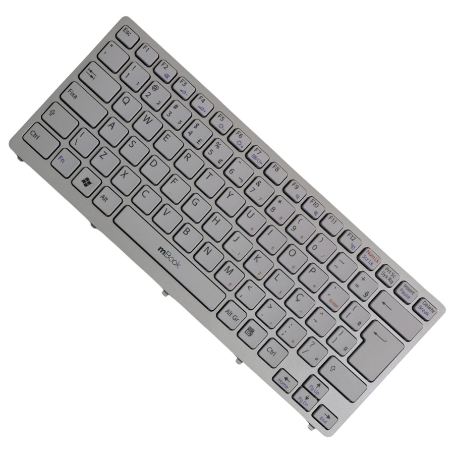 Teclado P/ Sony Vaio Vpc-cw Vpc-cw13fx Branco