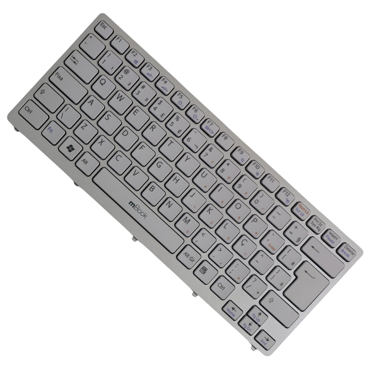 Teclado P/ Sony Vaio Vpc-cw15ec/bu Vpc-cw15ec/wu Branco, 