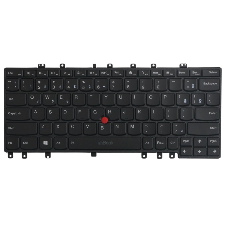 Teclado para Lenovo compatível com 04Y2916 Layout US