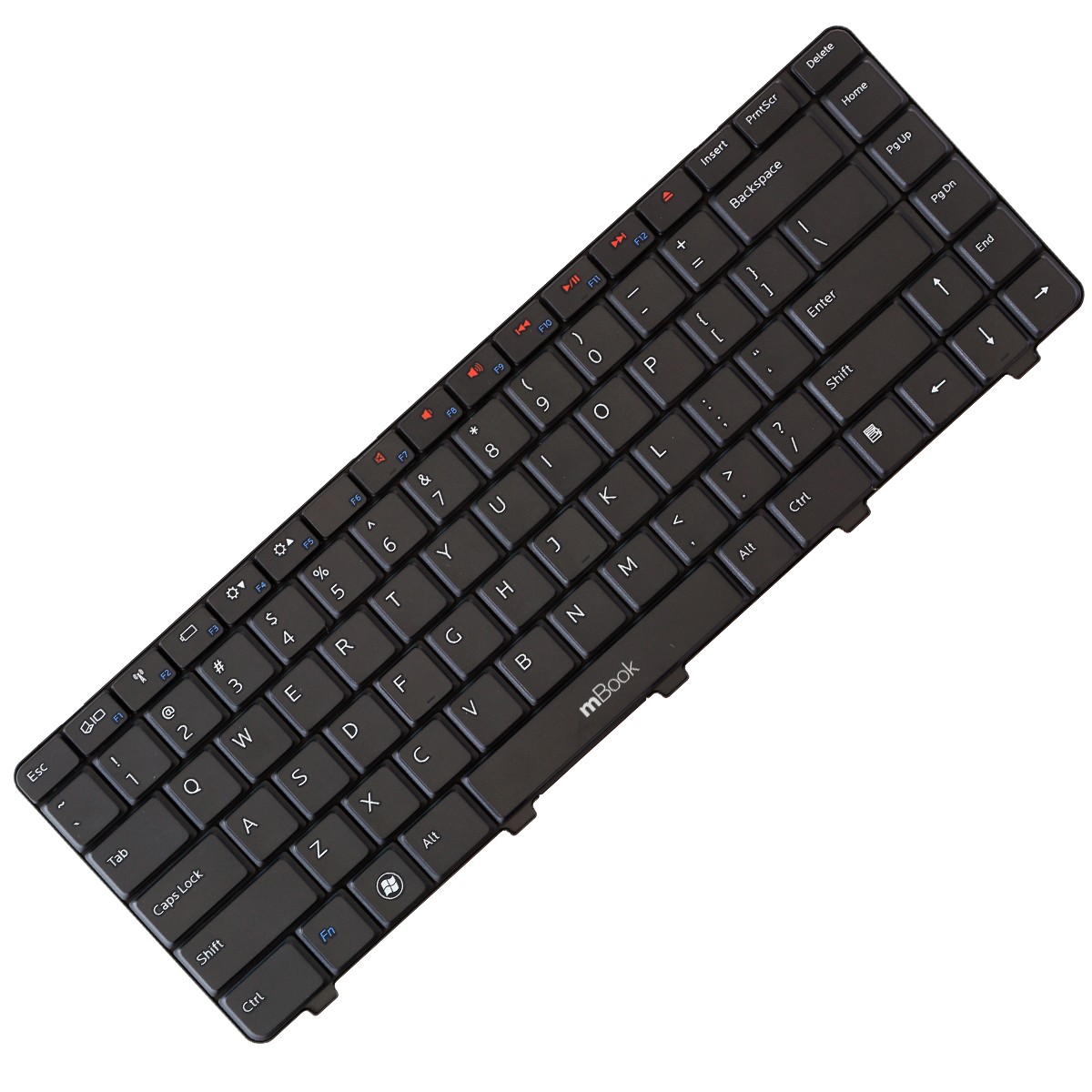 Teclado para Dell Inspiron compatível com PN v100802as1