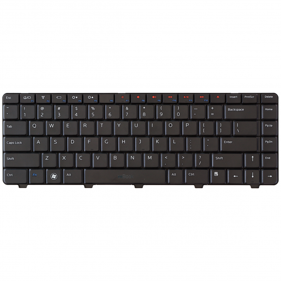 Teclado para Dell Inspiron compatível com PN v100802as1