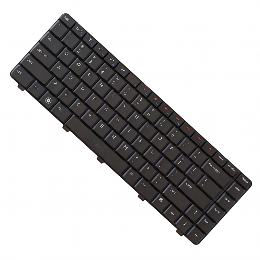 Teclado para Dell Inspiron compatível com PN v100802as1