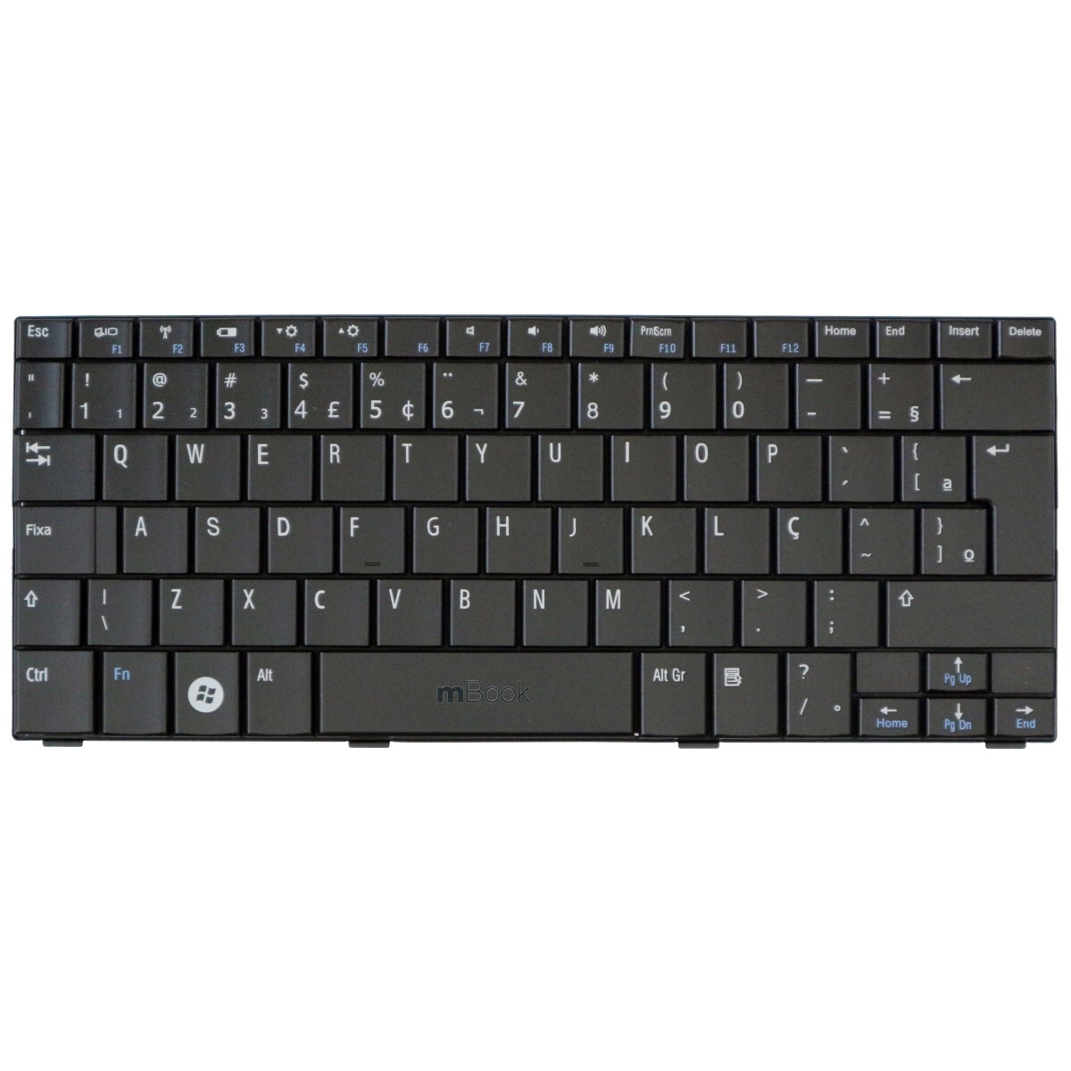 Teclado Dell Mini 1010 1011 Mp-08g43c0-698 Pk1306h3a02 Br, 