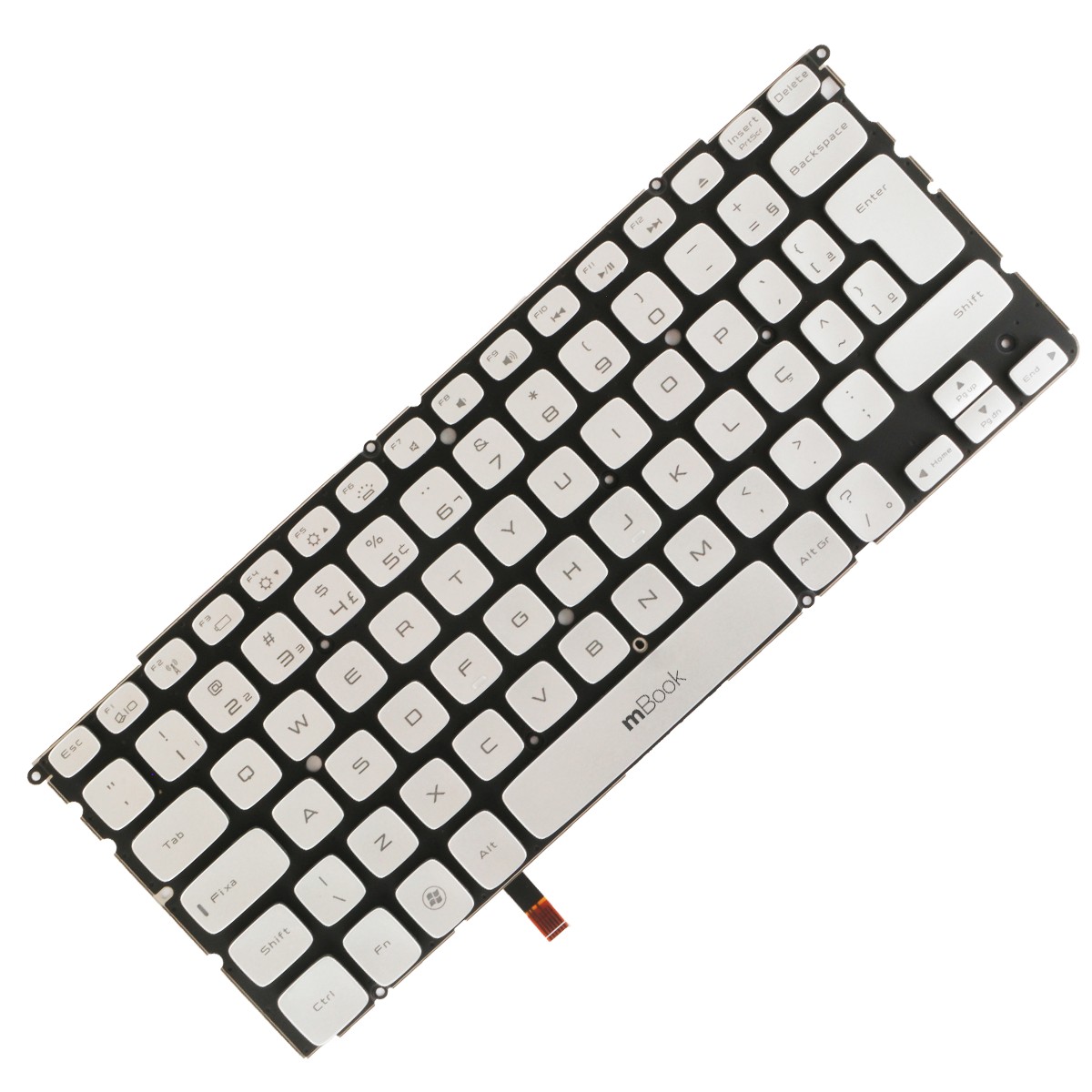 Teclado para notebook Dell P12F001 BR Ç