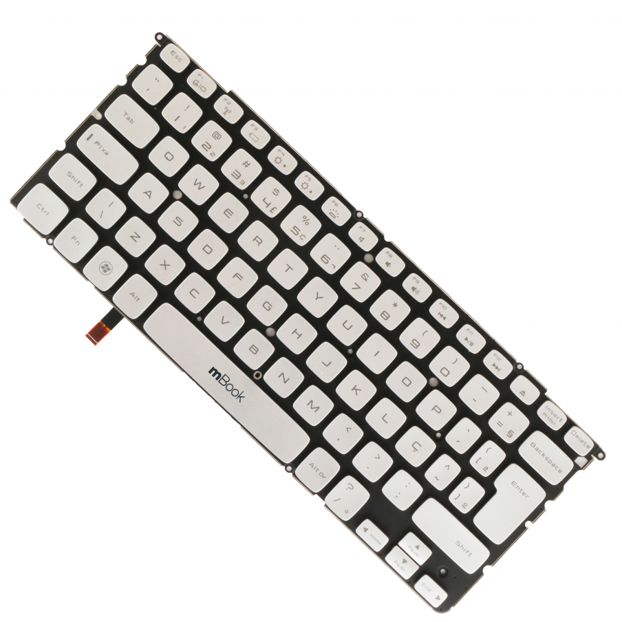 Teclado para notebook Dell P12F001 BR Ç