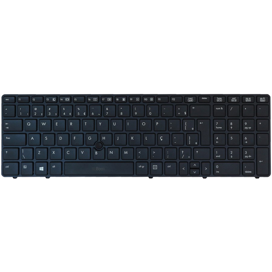 Teclado para HP Elitebook 8570p 8560b Br, 