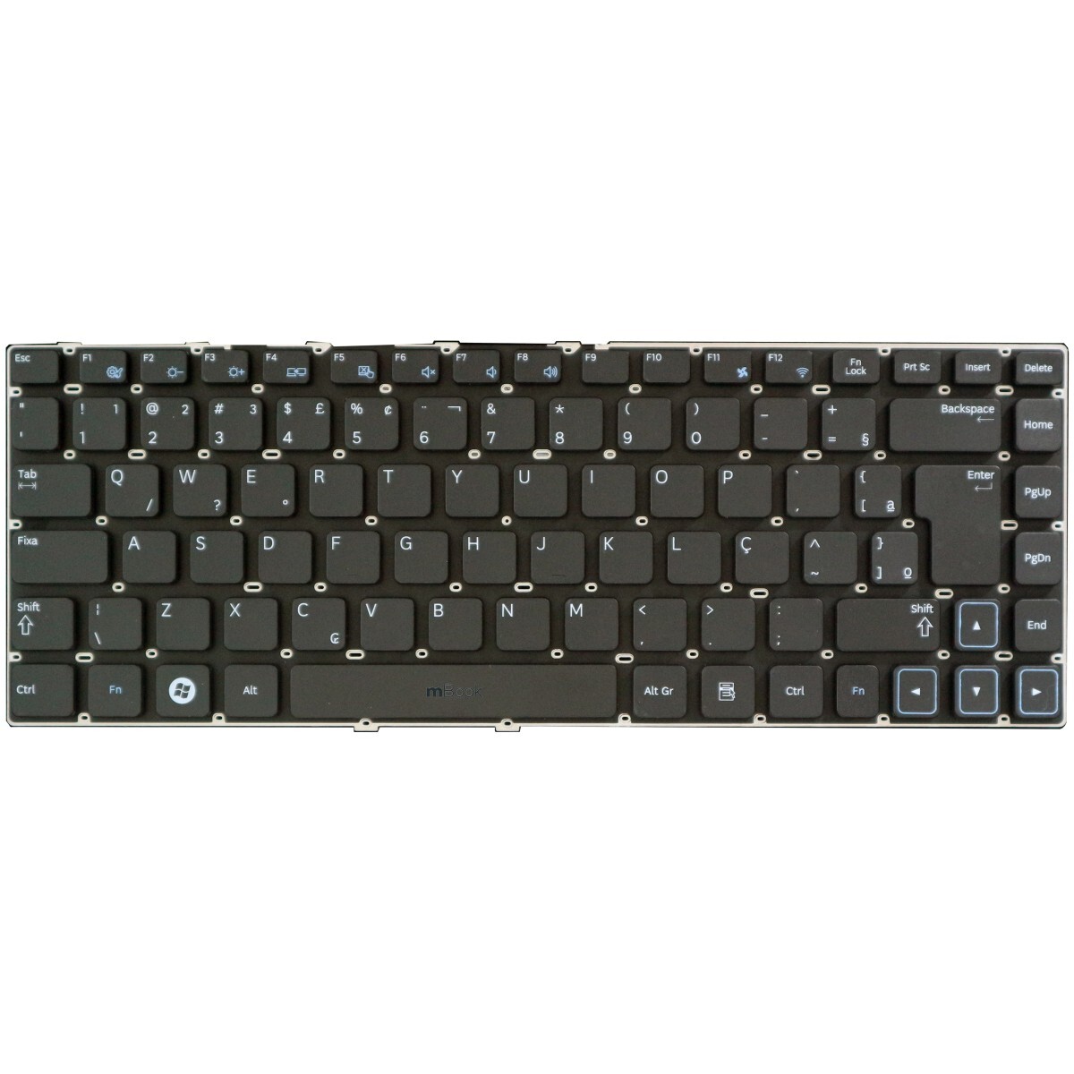 Teclado Notebook para Samsung Np300e4a Np300e3a Br Novo, 