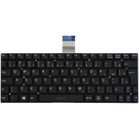 Teclado Para Netbook Sony Svt111a11x Svt11125cbs Preto Com Ç Teclado Para Netbook Sony Svt111a11x Svt11125cbs Preto Com Ç