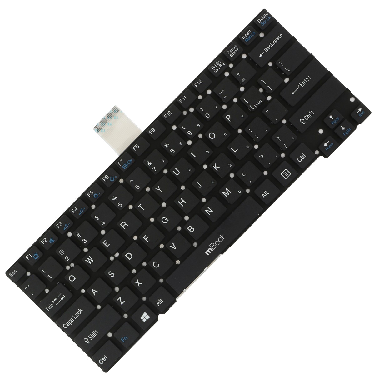 Teclado Sony Vaio Svt141c11l Svt141 Padrão Inglês Us Sem Ç Teclado Sony Vaio Svt141c11l Svt141 Padrão Inglês Us Sem Ç