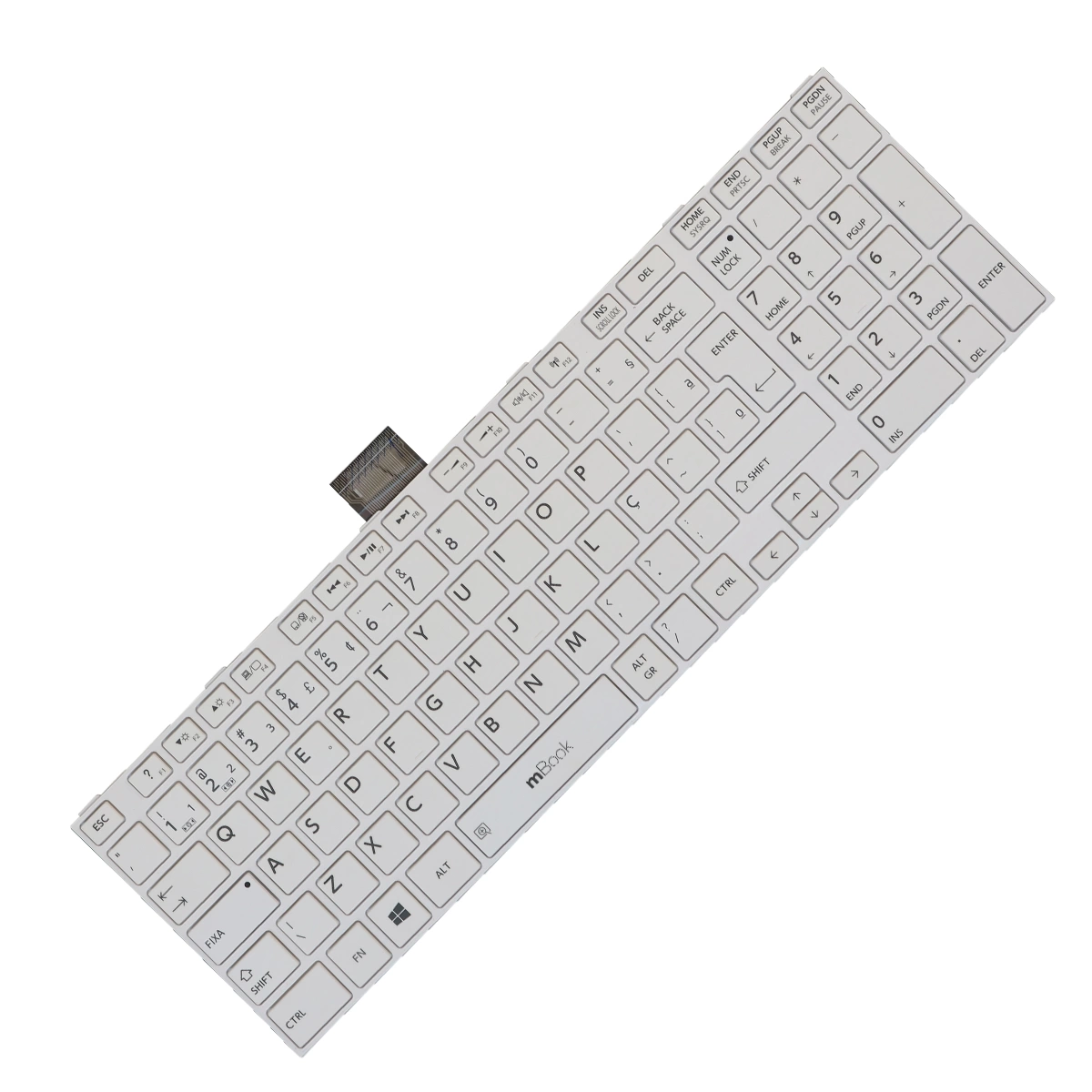 Teclado Toshiba Satellite C75-a C70d-a-114 C75d-a7102 Br Teclado Toshiba Satellite C75-a C70d-a-114 C75d-a7102 Br
