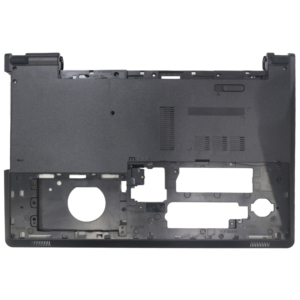 Carcaça base inferior para Dell compatível com 010f87, 