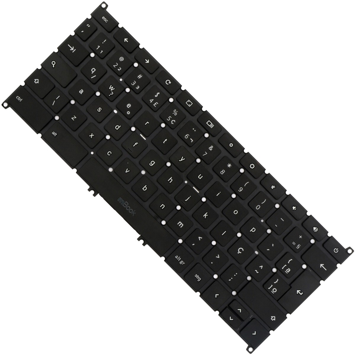 Teclado Para Acer Nsk-rbasc 1a 9z.nbrsc.a1a Pk131761a11, 