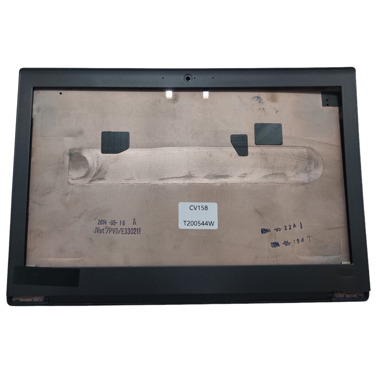 Carcaça Tampa traseira e moldura da tela para notebook Lenovo ThinkPad X240 com detalhes estéticos ESPEC107, 