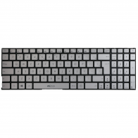 Teclado para Asus compativel com PN asm18l56pa6g50 Prata Br Teclado para Asus compativel com PN asm18l56pa6g50 Prata Br
