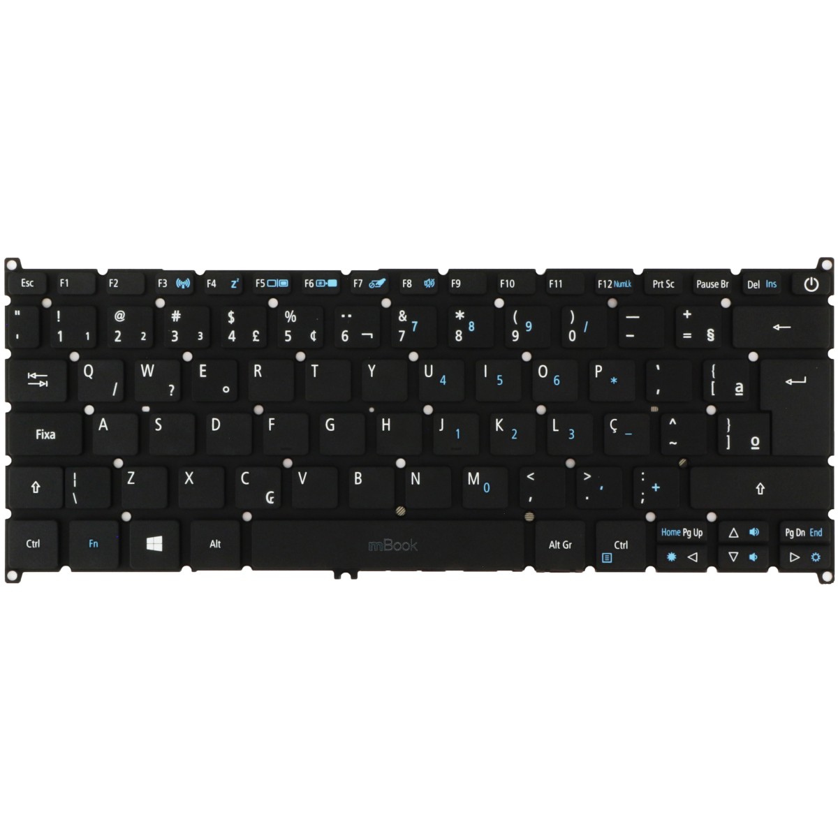 Teclado para Acer Swift Sf514-52t Sf514-52t-50aq Sf514-52t, 