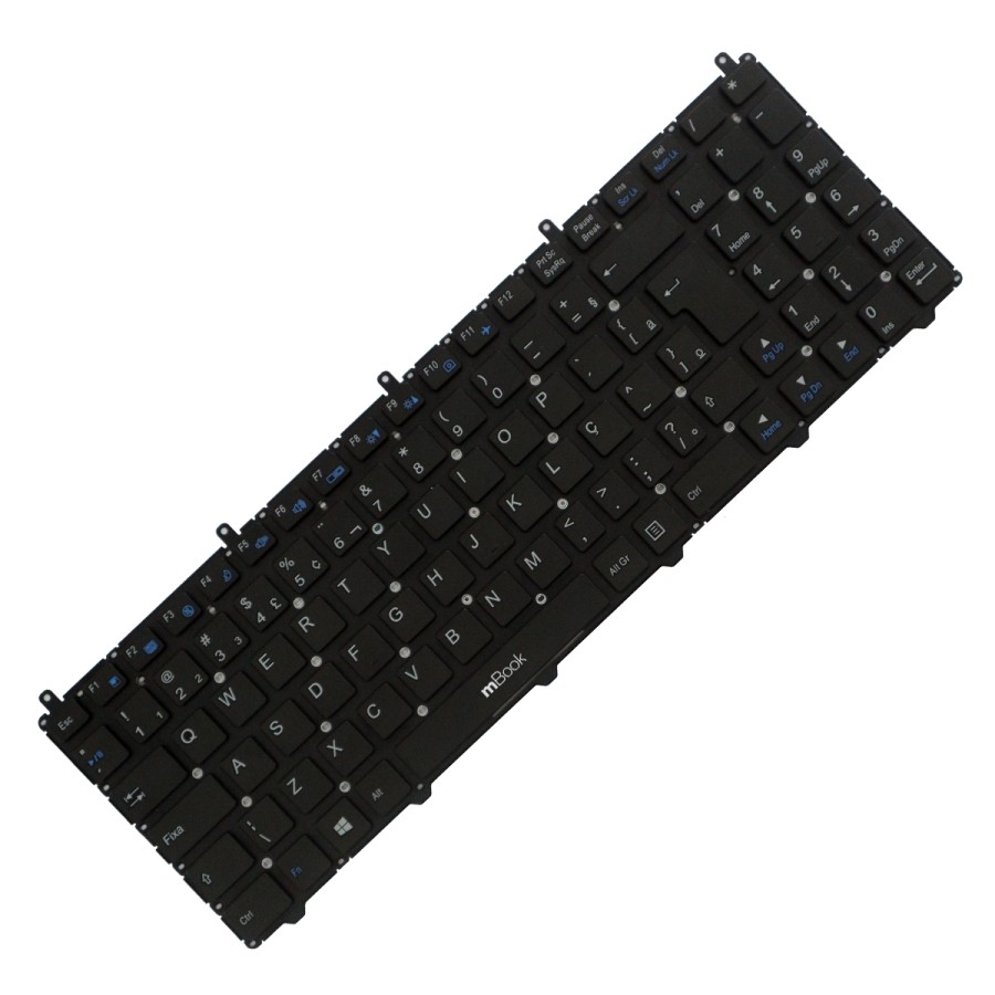 Teclado P Notebook Avell B155 Max B155 Fire Mp-12n73us-430