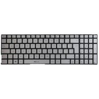 Teclado para notebook Asus compativel com asm18l5 Prata Br Teclado para notebook Asus compativel com asm18l5 Prata Br