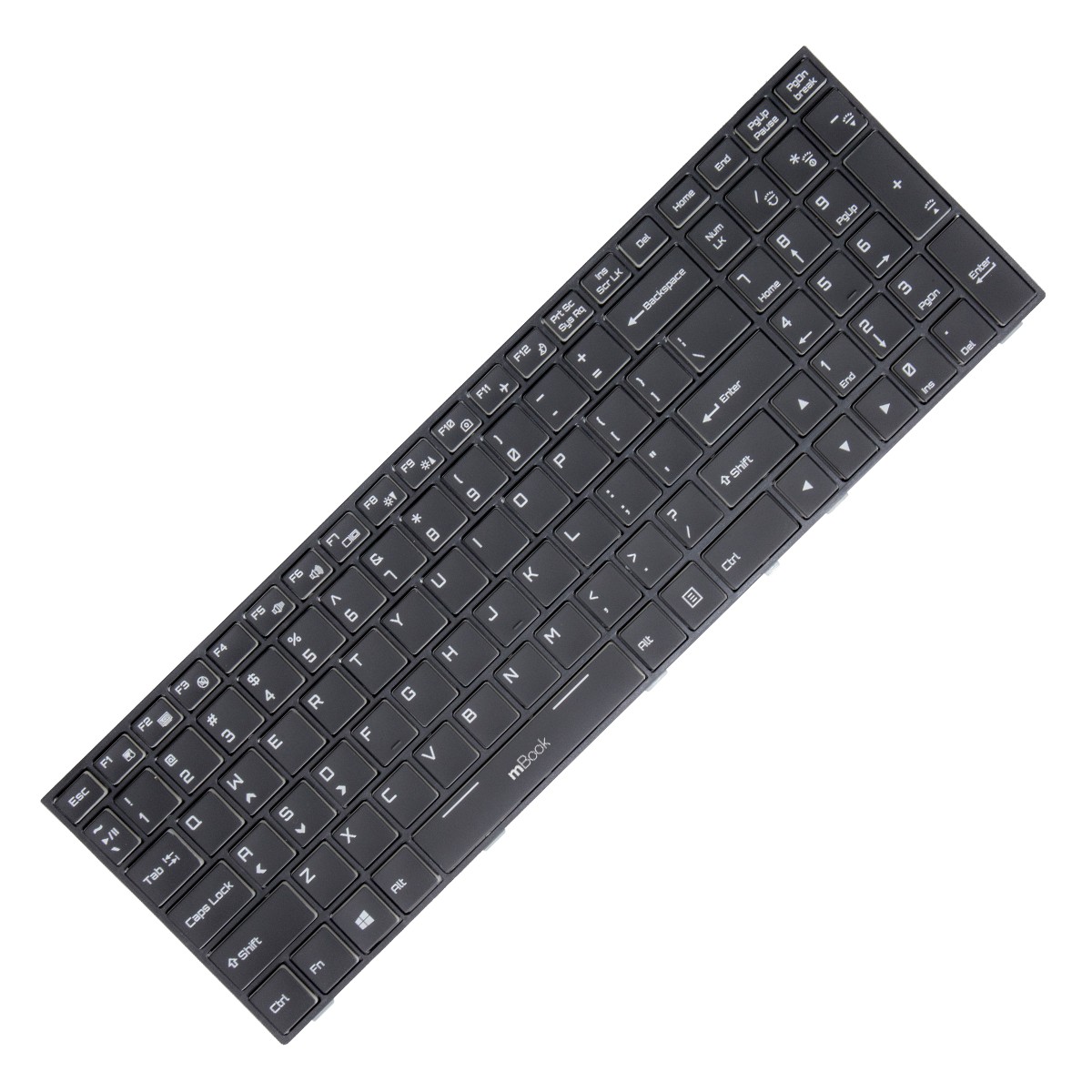 Teclado Compatível Com 6-80-w6701-010-1g Mp-13h83u4j4301