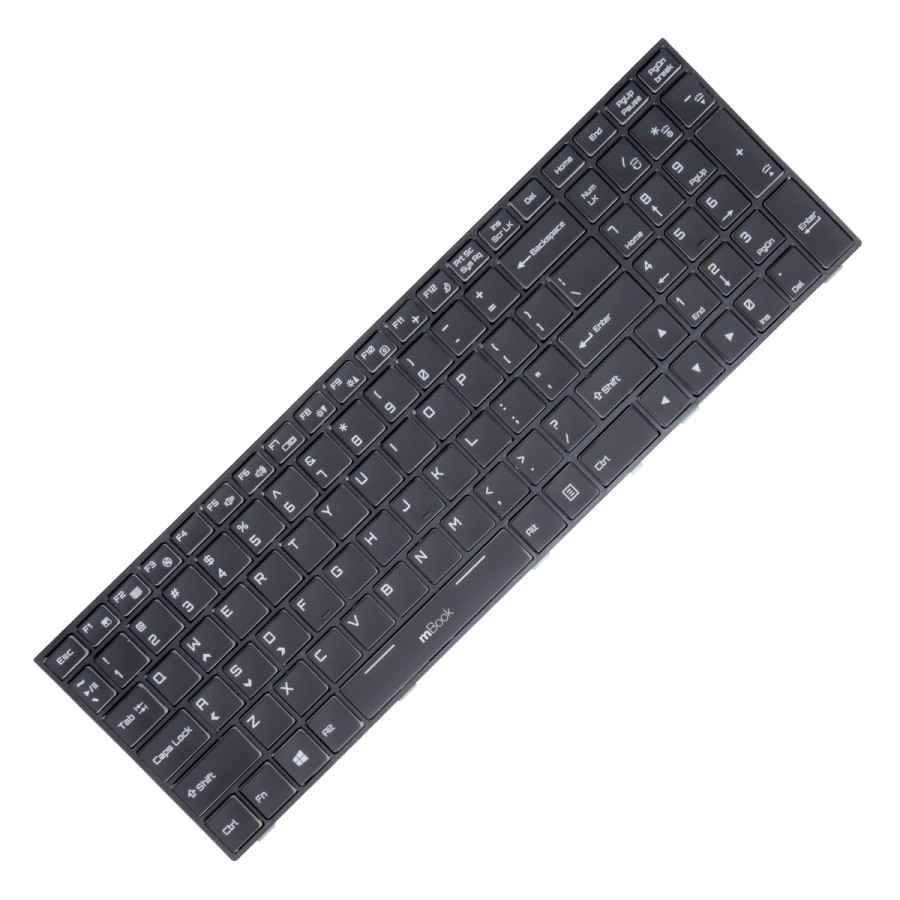 Teclado Compatível Com 6-80-w6701-010-1g Mp-13h83u4j4301