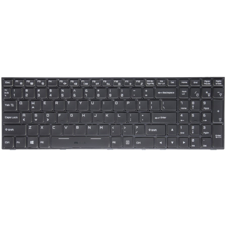 Teclado Compatível Com 6-80-w6701-010-1g Mp-13h83u4j4301