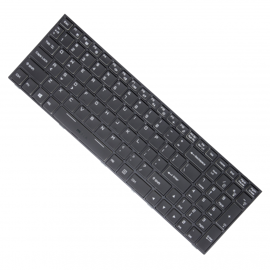 Teclado Compatível Com 6-80-w6701-010-1g Mp-13h83u4j4301