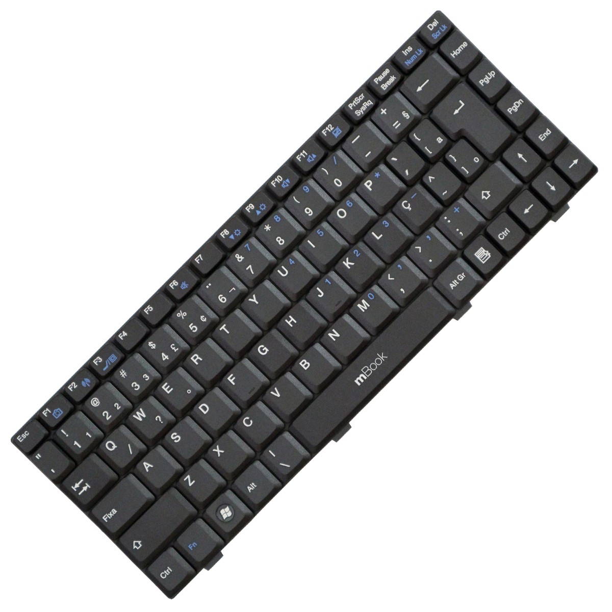 Teclado Semp Toshiba Sti Is1462 V022405bk5 Br Com ( Ç )