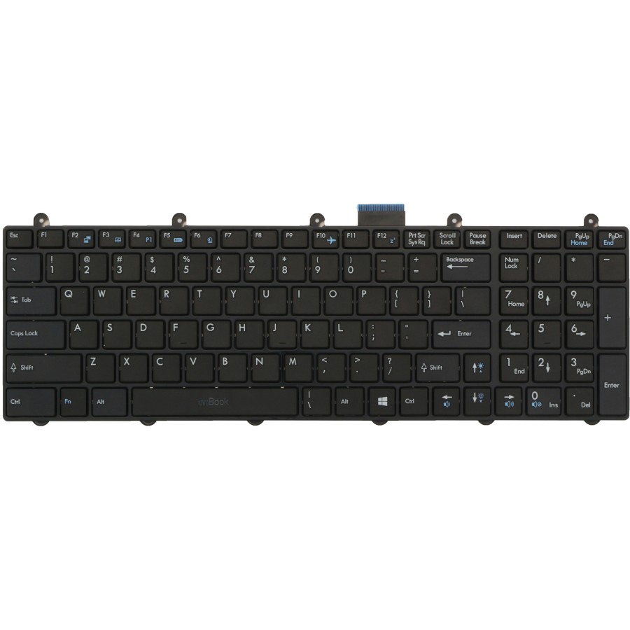 Teclado MSI V123322AK1 V123322BK1 V123322DK1 V123322EK1