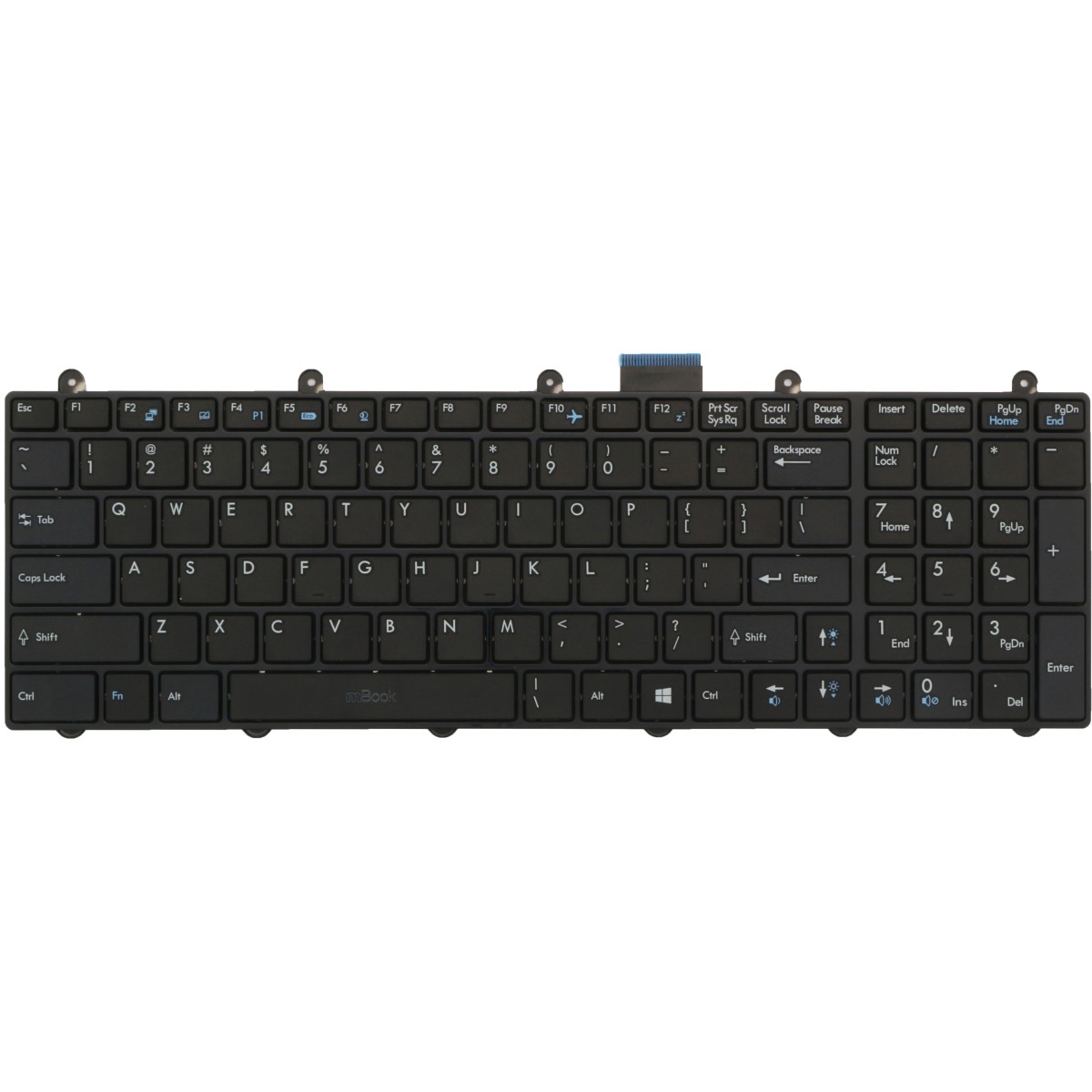 Teclado Msi Gp60 2od-067nl Gp60 2od-070us Gp60 2od-072us, 