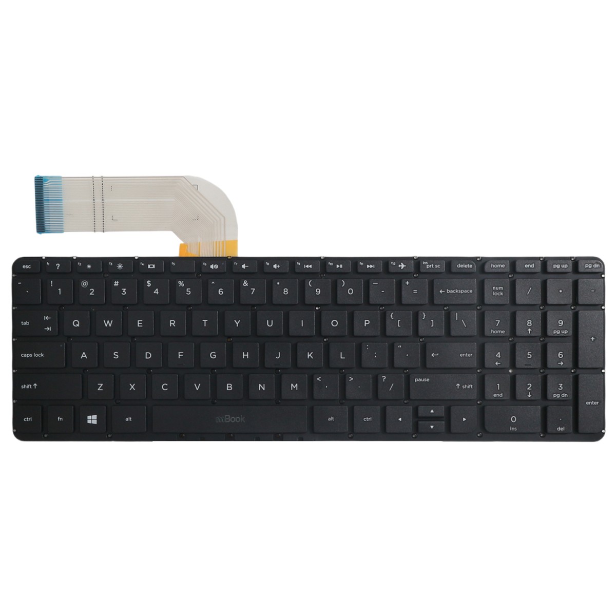Teclado para HP Pavilion 17-f232nr 17-f233cl 17-f233nr 15T-P, 