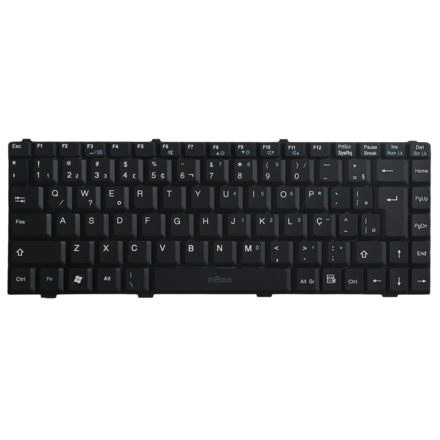 Teclado Itautec W7655 N8610 N8630 Is1528 Abnt2 Br Com Ç