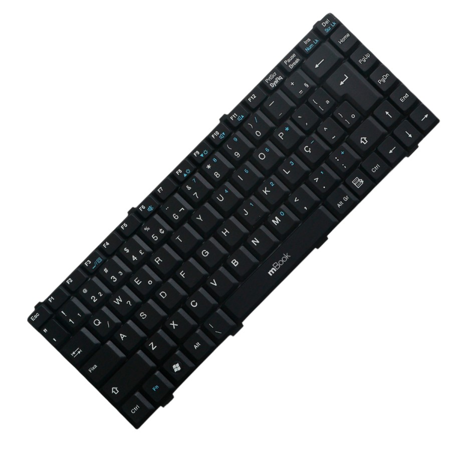 Teclado Itautec W7630 W7635 W7645 K022405e7 Abnt2 Br Com *ç*