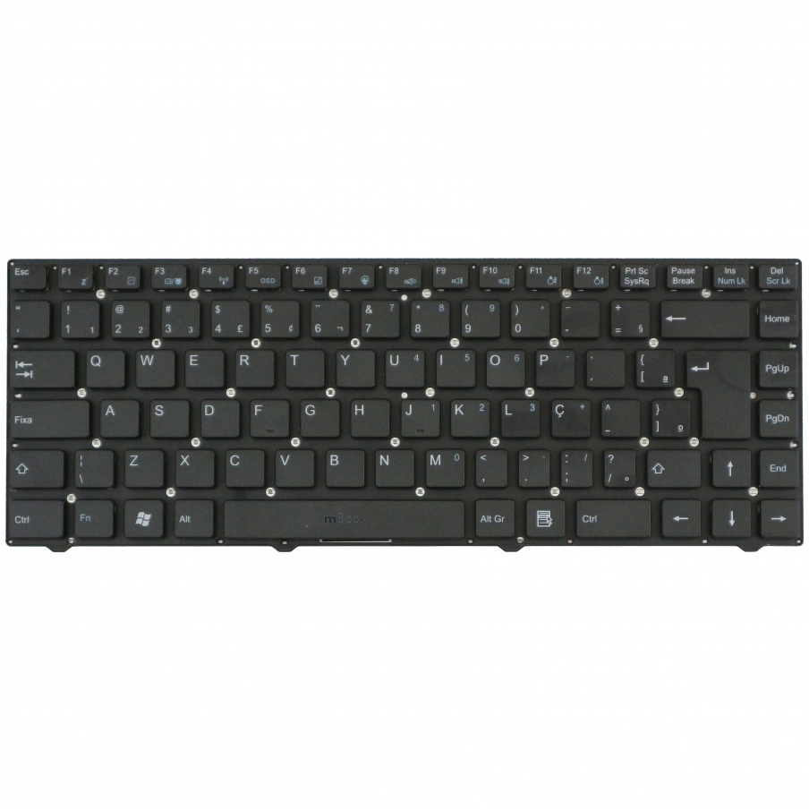 Teclado Sti 1401 Mp-10f88pa-f51f Mp-10f88pa-f512 Abnt2 Com Ç